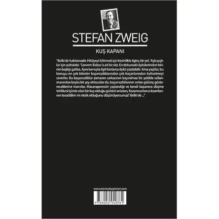 Kuş Kapanı - Stefan Zweig - Maviçatı Yayınları