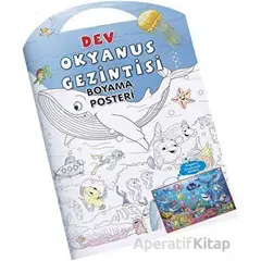 Okyanus Gezintisi Dev Boyama Posteri - Kolektif - 0-6 Yaş Yayınları