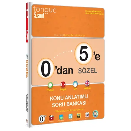 0´dan 5´e Sözel Konu Anlatımlı Soru Bankası Tonguç Akademi