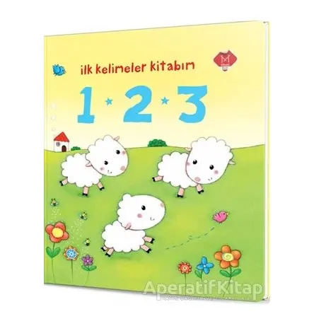 1 - 2 - 3 - İlk Kelimeler Kitabım - Rosalinde Bonnet - Mikado Yayınları