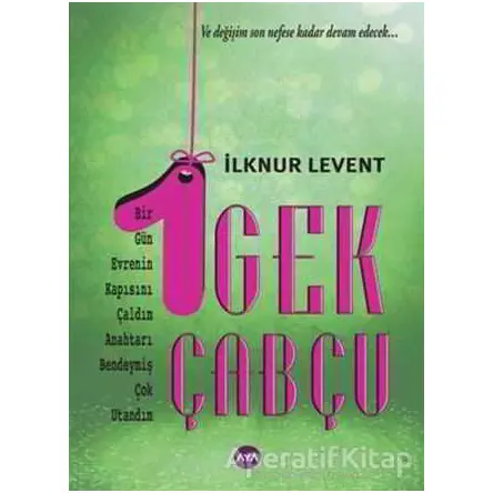 1 Gek Çabçu - İlknur Levent - Aya Kitap