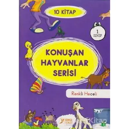 1. Sınıf Konuşan Hayvanlar Serisi (10 Kitap Takım) - Müzehher Özgün - Yuva Yayınları