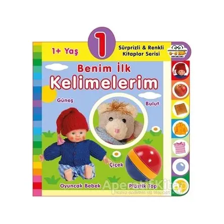 1+ Yaş Benim İlk Kelimelerim - Kolektif - 0-6 Yaş Yayınları