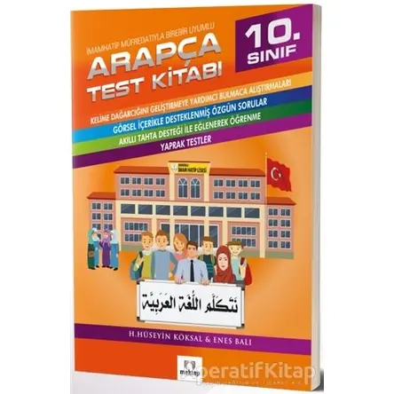 10. Sınıf Arapça Test Kitabı - H. Hüseyin Köksal - Mektep Yayınları