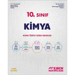 10.Sınıf Kimya Konu Özetli Soru Bankası Esen Yayınları