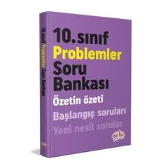 10.Sınıf Problemler Soru Bankası Editör Yayınevi