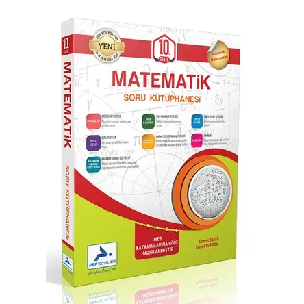 10.Sınıf Matematik Soru Kütüphanesi PRF Yayınları