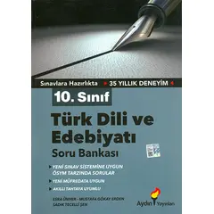 10.Sınıf Türk Dili ve Edebiyatı Soru Bankası Aydın Yayınları
