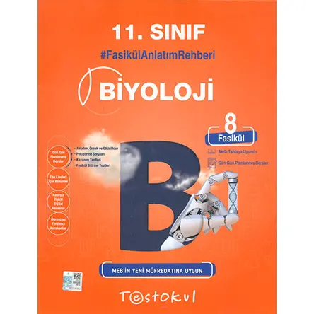 11.Sınıf Biyoloji Fasikül Anlatım Rehberi Test Okul