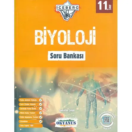 11.Sınıf Biyoloji Iceberg Soru Bankası Okyanus Yayınları