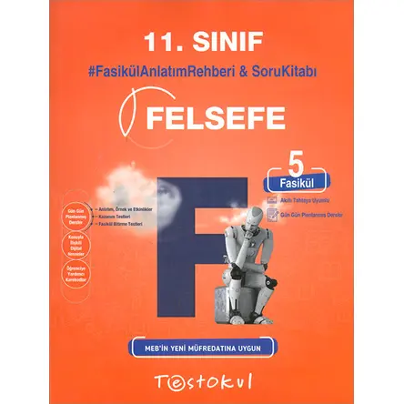 11.Sınıf Felsefe Ders Anlatım Rehberi Test Okul Yayınları