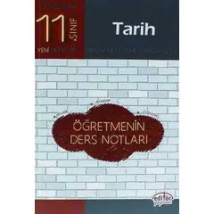 Editör 11.Sınıf Tarih Öğretmenin Ders Notları