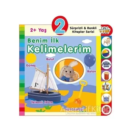 2+ Yaş Benim İlk Kelimelerim - Kolektif - 0-6 Yaş Yayınları