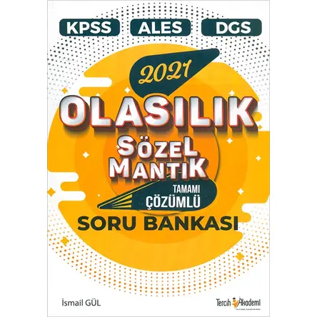 2021 KPSS DGS ALES Olasılık Sözel Mantık Çözümlü Soru Bankası Tercih Akademi