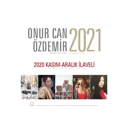 2021 Onur Can Özdemir Duvar Takvimi - Agora Kitapları