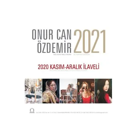 2021 Onur Can Özdemir Masa Takvimi - Angora Kitapları