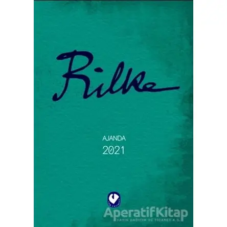 2021 Rilke Ajanda - Rainer Maria Rilke - Cem Yayınevi
