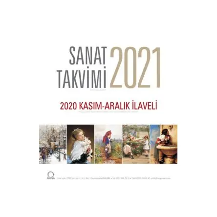 2021 Sanat Masa Takvimi - Angora Kitapları