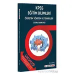 KPSS Lokomotif Eğitim Bilimleri Öğretim Yöntem ve Teknikleri Soru Bankası