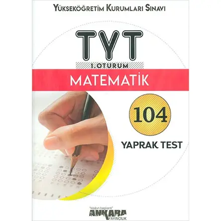 2022 TYT Matematik 104 Yaprak Test Ankara Yayıncılık