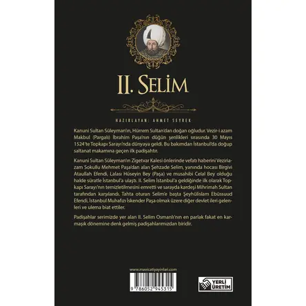 2.Selim (Padişahlar Serisi) Maviçatı Yayınları