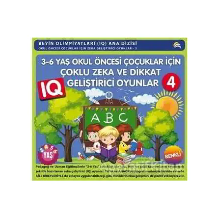 3 - 6 Yaş Okul Öncesi Çocuklar İçin Çoklu Zeka ve Dikkat Geliştirici Oyunlar 4