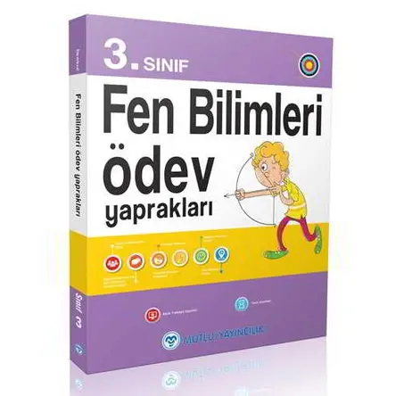 3.Sınıf Fen Bilimleri Ödev Yaprakları Mutlu Yayıncılık