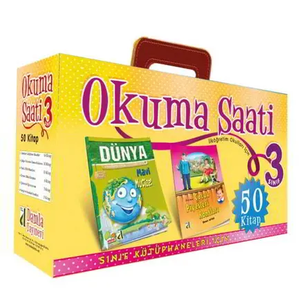 3.Sınıf Okuma Saati (50 Kitap) Damla Yayınevi