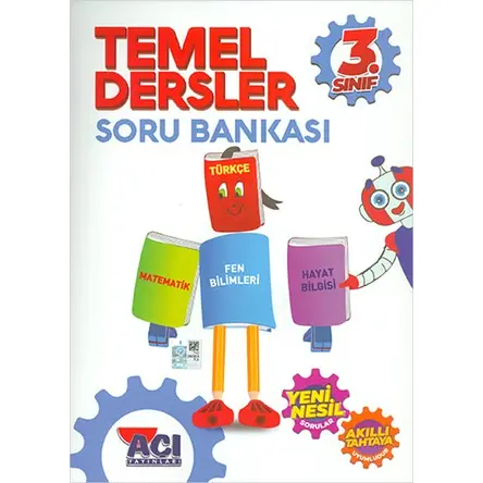 3.Sınıf Temel Dersler Soru Bankası Açı Yayınları