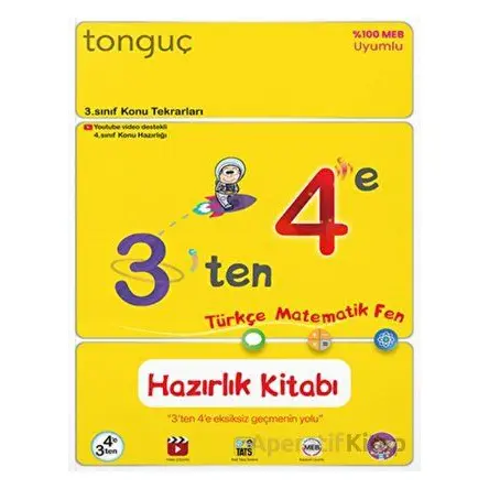 3ten 4e Hazırlık Kitabı Tonguç Akademi