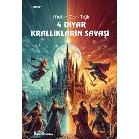 4 Diyar Krallık Savaşları (1.Kitap) - Metin Can Tığlı - Kitap Müptelası Yayınları