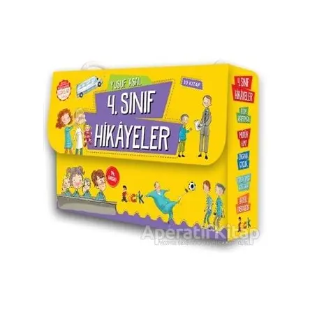 4. Sınıf Hikayeler (10 Kitap Kitap) - Yusuf Asal - Bıcırık Yayınları