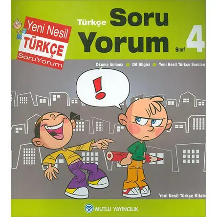 4. Sınıf Türkçe SoruYorum Mutlu Yayıncılık