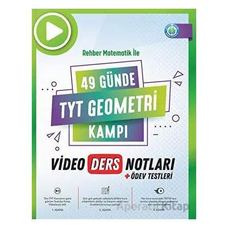 49 Günde TYT Geometri Video Ders Notları Rehber Matematik Yayınları