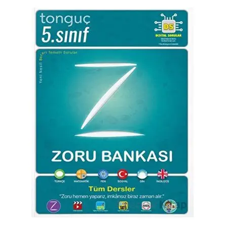 5. Sınıf Tüm Dersler Zoru Bankası Tonguç Akademi