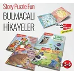 Sticker Bulmacalı Hikayeler 4lü Set - Kolektif - Dikkat Atölyesi Yayınları