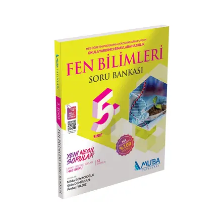 5.Sınıf Fen Bilimleri Soru Bankası Muba Yayınları