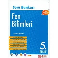 5. Sınıf Fen Bilimleri Soru Bankası - Gülcihan Denizli - 4 Adım Yayınları