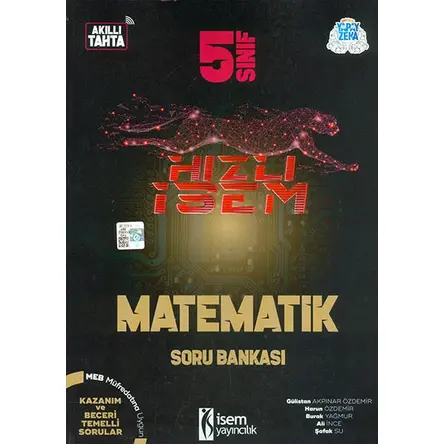 5.Sınıf Hızlı İsem Matematik Soru Bankası İsem Yayıncılık