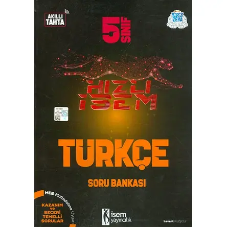 5.Sınıf Hızlı İsem Türkçe Soru Bankası İsem Yayıncılık