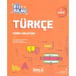 7.Sınıf Türkçe Konu Anlatımı Ünlü Yayınları