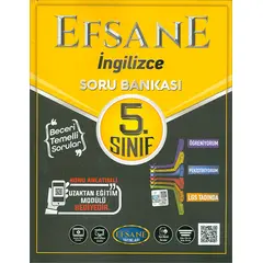 Efsane 2021 5. Sınıf İngilizce Soru Bankası