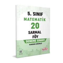 5.Sınıf Matematik Sarmal Föy Deneme Sınavı Editör Yayınevi