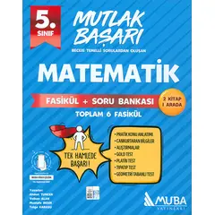 5.Sınıf Mutlak Başarı Matematik Fasikül ve Soru Bankası Muba Yayınları