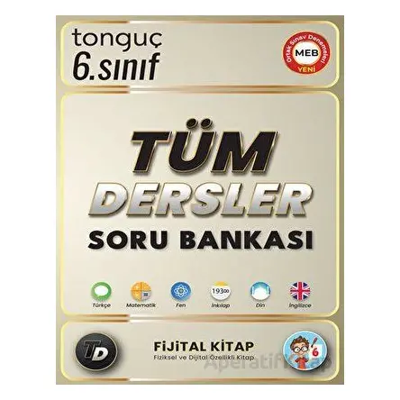 6. Sınıf Tüm Dersler Soru Bankası Tonguç Akademi