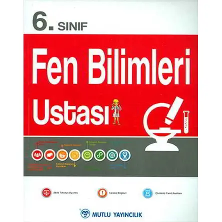 6.Sınıf Fen Bilimleri Ustası Mutlu Yayıncılık