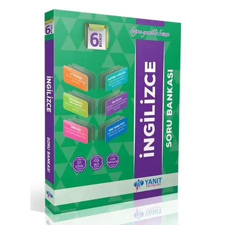 6.Sınıf İngilizce Soru Bankası Yanıt Yayınları