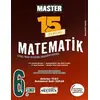 6. Sınıf Master 15 Matematik Denemesi Okyanus Yayınları