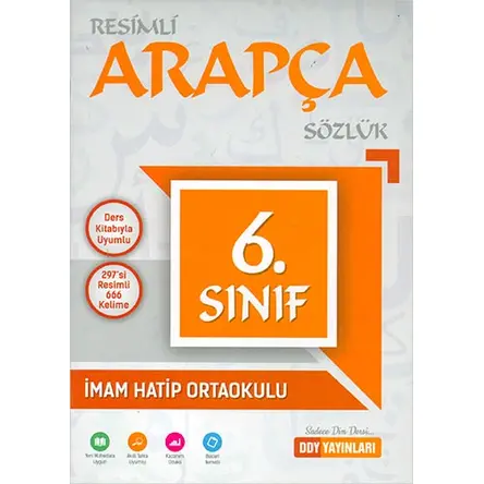 6.Sınıf Resimli Arapça Sözlük DDY Yayınları