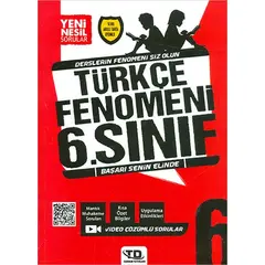 6.Sınıf Türkçe Fenomeni Soru Bankası Tandem Yayınları